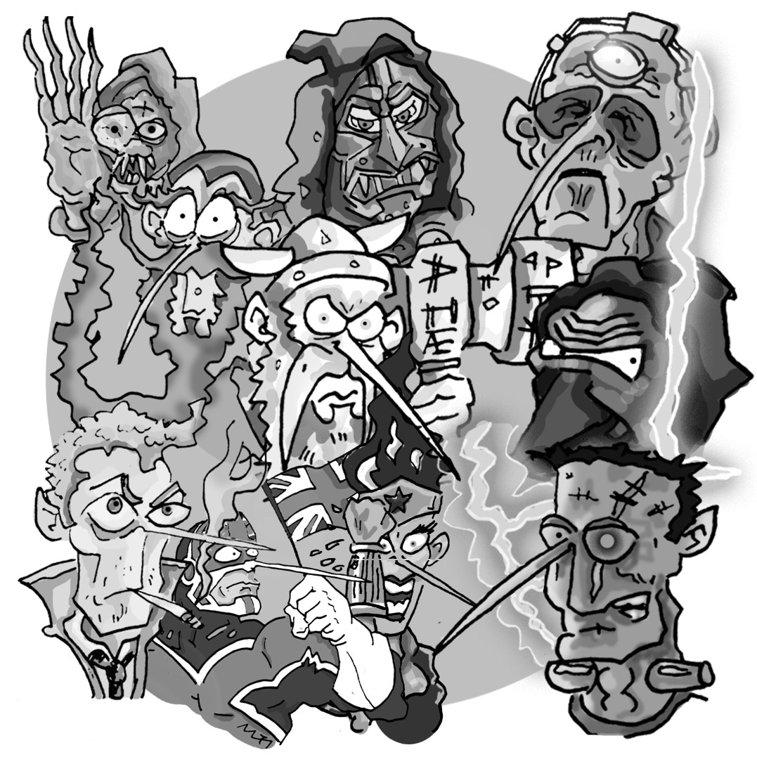 Fictionside 104: Heroes & Villains
